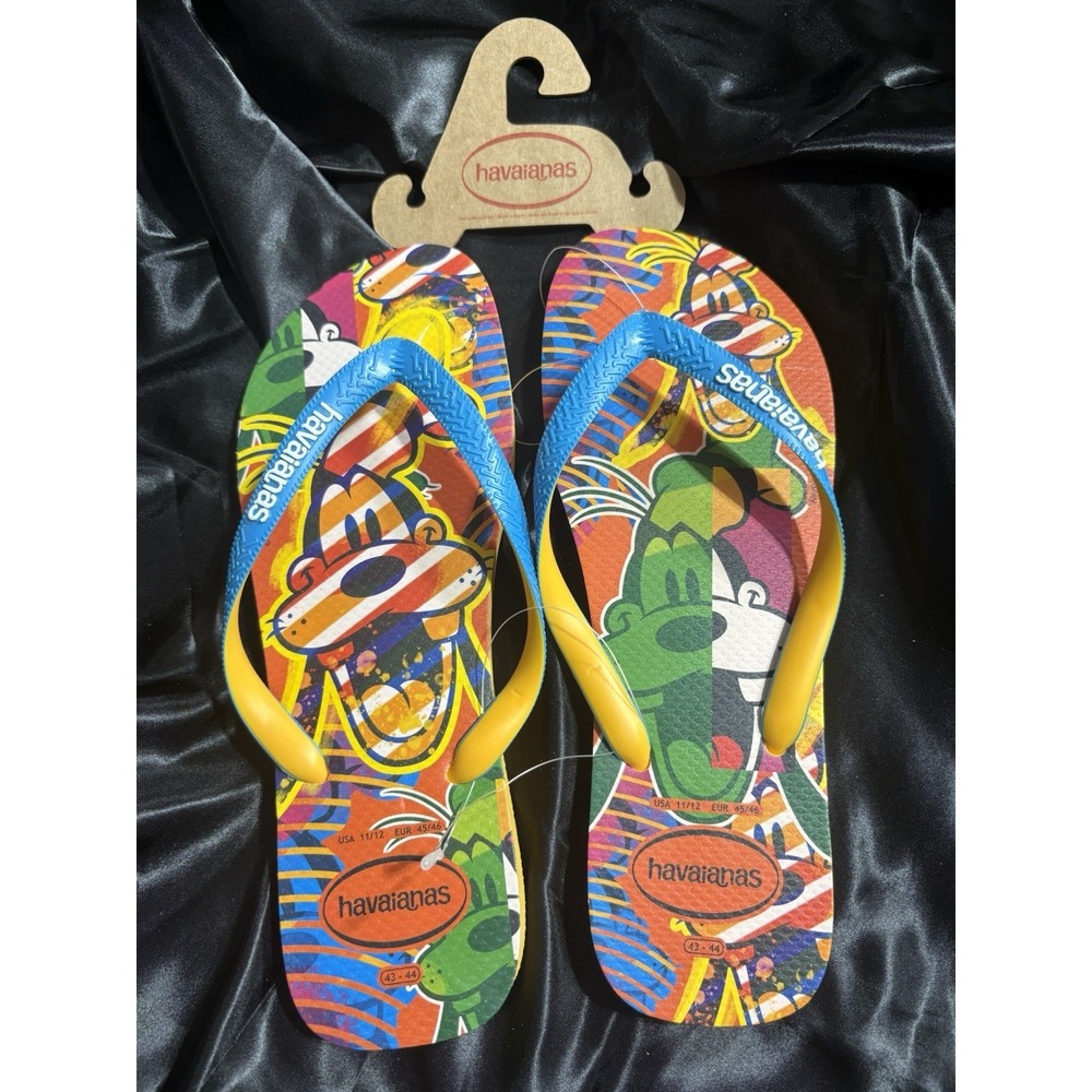 Havaianas flip flops mens size 11/12 Pop Culture‎ New With Tags!
